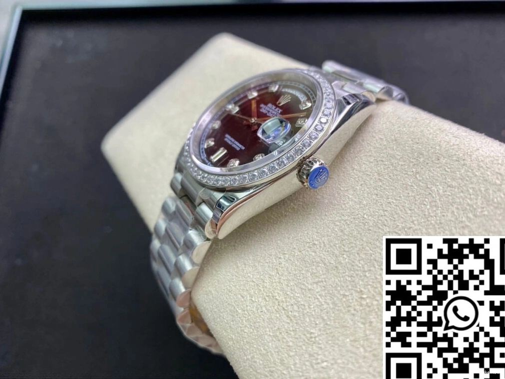 EW 36MM Day Rolex Date Factory Diamond-set 118346 Bezel 1022